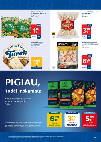 MAXIMA akcijų leidinys Nr. 32 nuo rugpjūčio 4 d.