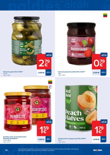 MAXIMA akcijų leidinys Nr. 32 nuo rugpjūčio 4 d.