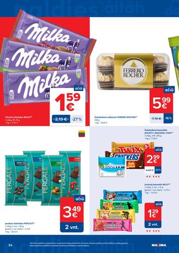 MAXIMA akcijų leidinys Nr. 32 nuo rugpjūčio 4 d.