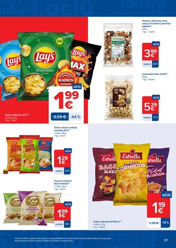 MAXIMA akcijų leidinys Nr. 32 nuo rugpjūčio 4 d.