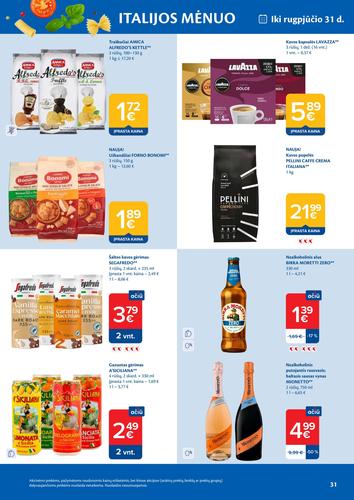MAXIMA akcijų leidinys Nr. 32 nuo rugpjūčio 4 d.