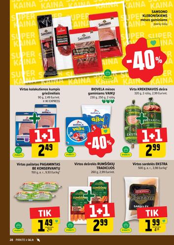 IKI akcijų leidinys Nr. 18 nuo balandžio 27 d.