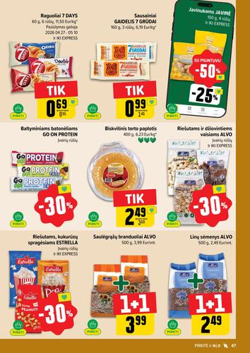 IKI akcijų leidinys Nr. 18 nuo balandžio 27 d.