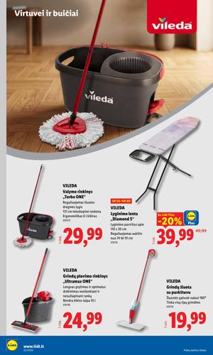 LIDL ne maisto prekių leidinys nuo rugpjūčio 3 d.