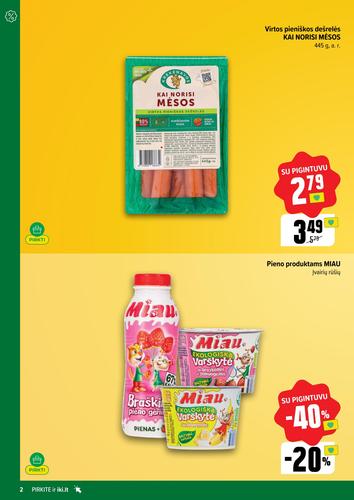 IKI akcijų leidinys "PIGINTUVO pasiūlymai Nr. 50" nuo gruodžio 8 d.