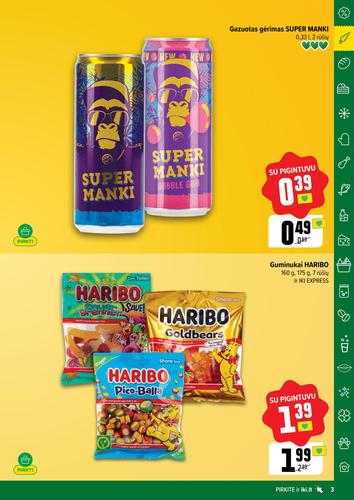 IKI akcijų leidinys "PIGINTUVO pasiūlymai Nr. 50" nuo gruodžio 8 d.