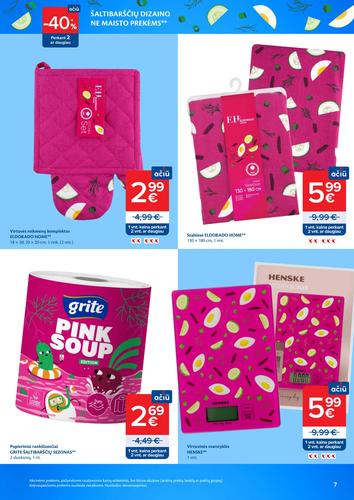 MAXIMA akcijų leidinys "ŠALTIBARŠČIŲ MĖNUO" nuo balandžio 21 d.