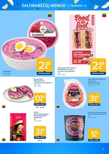 MAXIMA akcijų leidinys "ŠALTIBARŠČIŲ MĖNUO" nuo balandžio 21 d.