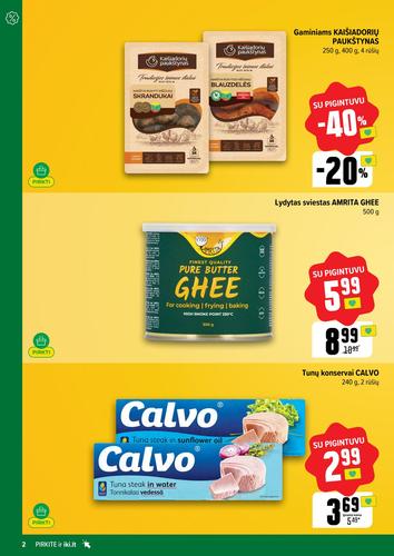 IKI akcijų leidinys "PIGINTUVO pasiūlymai Nr. 35" nuo rugpjūčio 25 d.