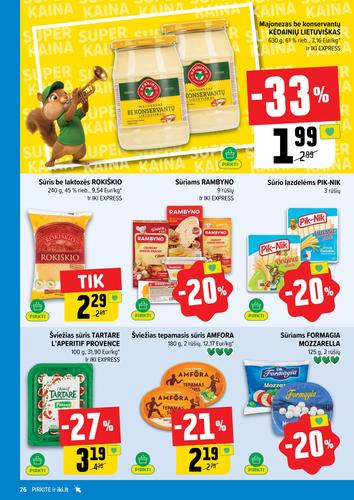 IKI akcijų leidinys Nr. 30 nuo liepos 20 d.