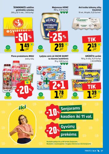 IKI akcijų leidinys Nr. 30 nuo liepos 20 d.