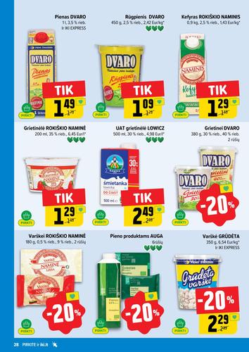 IKI akcijų leidinys Nr. 30 nuo liepos 20 d.