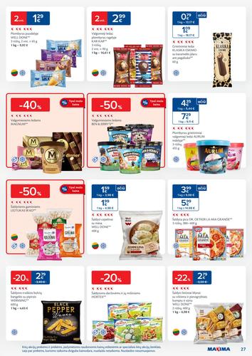MAXIMA akcijų leidinys Nr. 36 nuo rugsėjo 2 d.