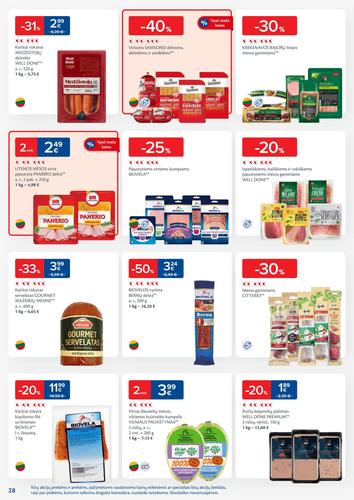 MAXIMA akcijų leidinys Nr. 36 nuo rugsėjo 2 d.