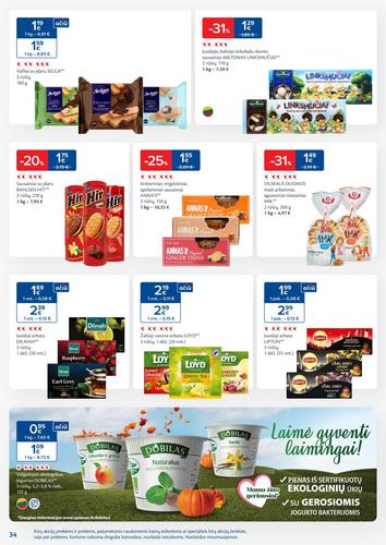 MAXIMA akcijų leidinys Nr. 36 nuo rugsėjo 2 d.