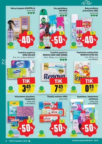 IKI akcijų leidinys Nr. 37 nuo rugsėjo 7 d.