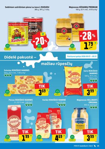 IKI akcijų leidinys Nr. 37 nuo rugsėjo 7 d.