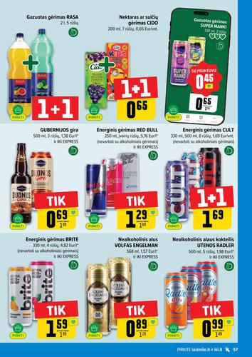 IKI akcijų leidinys Nr. 37 nuo rugsėjo 7 d.