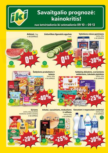 IKI akcijų leidinys Nr. 37 nuo rugsėjo 7 d.