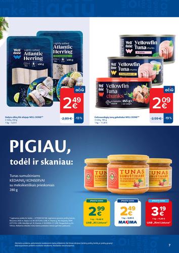 MAXIMA akcijų leidinys Nr. 29 nuo liepos 14 d.