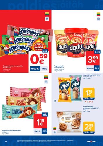 MAXIMA akcijų leidinys Nr. 29 nuo liepos 14 d.