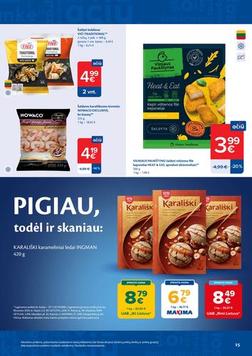 MAXIMA akcijų leidinys Nr. 29 nuo liepos 14 d.