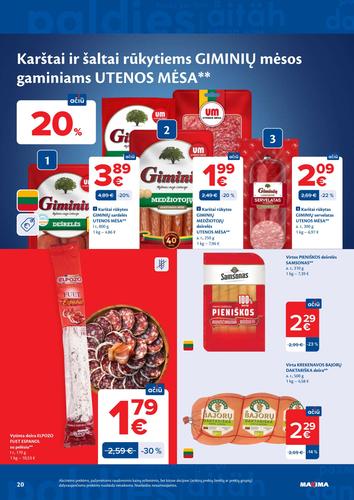 MAXIMA akcijų leidinys Nr. 29 nuo liepos 14 d.
