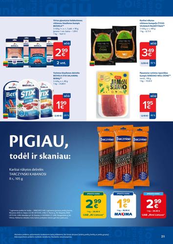 MAXIMA akcijų leidinys Nr. 29 nuo liepos 14 d.