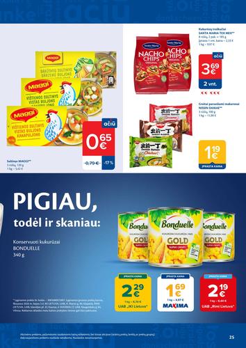 MAXIMA akcijų leidinys Nr. 29 nuo liepos 14 d.