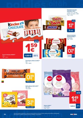 MAXIMA akcijų leidinys Nr. 29 nuo liepos 14 d.
