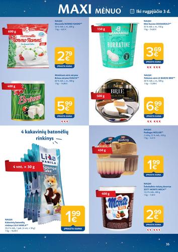 MAXIMA akcijų leidinys Nr. 29 nuo liepos 14 d.