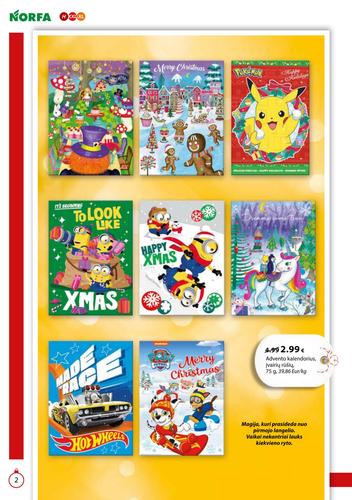 NORFA leidinys IŠSIRINK SAVO KALĖDAS nuo lapkričio 18 d.