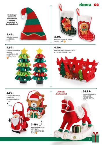 NORFA leidinys IŠSIRINK SAVO KALĖDAS nuo lapkričio 18 d.