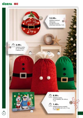 NORFA leidinys IŠSIRINK SAVO KALĖDAS nuo lapkričio 18 d.