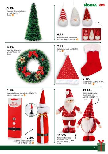 NORFA leidinys IŠSIRINK SAVO KALĖDAS nuo lapkričio 18 d.