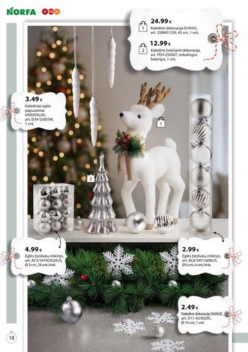 NORFA leidinys IŠSIRINK SAVO KALĖDAS nuo lapkričio 18 d.