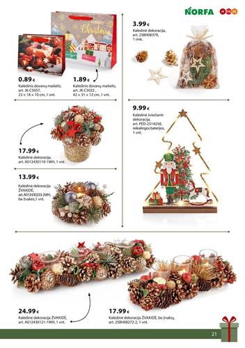 NORFA leidinys IŠSIRINK SAVO KALĖDAS nuo lapkričio 18 d.