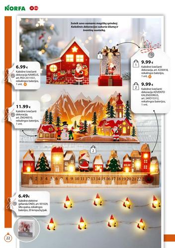 NORFA leidinys IŠSIRINK SAVO KALĖDAS nuo lapkričio 18 d.