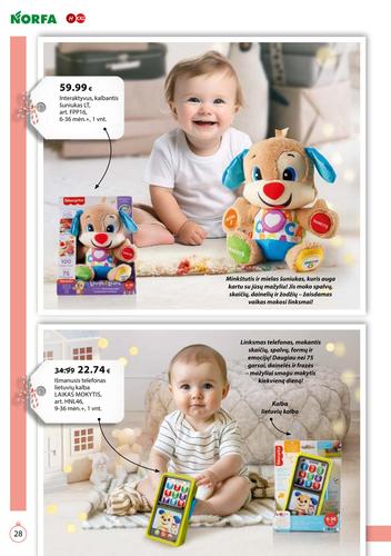 NORFA leidinys IŠSIRINK SAVO KALĖDAS nuo lapkričio 18 d.