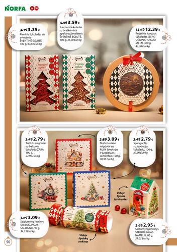 NORFA leidinys IŠSIRINK SAVO KALĖDAS nuo lapkričio 18 d.