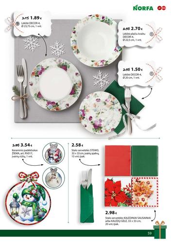 NORFA leidinys IŠSIRINK SAVO KALĖDAS nuo lapkričio 18 d.