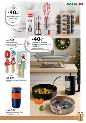 NORFA leidinys IŠSIRINK SAVO KALĖDAS nuo lapkričio 18 d.