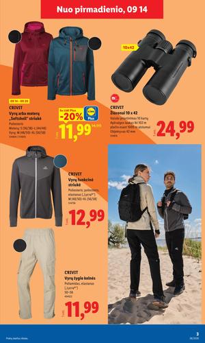 LIDL ne maisto prekių leidinys nuo rugsėjo 14 d.