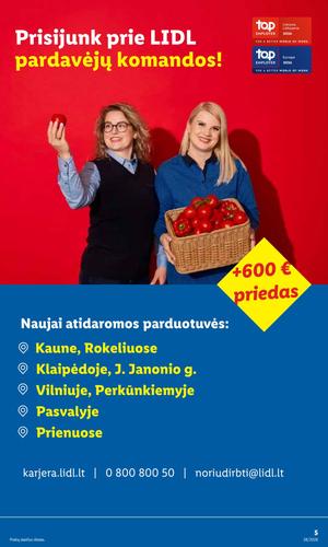 LIDL ne maisto prekių leidinys nuo rugsėjo 14 d.