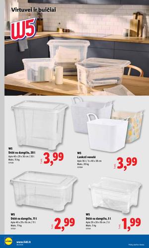 LIDL ne maisto prekių leidinys nuo rugsėjo 14 d.