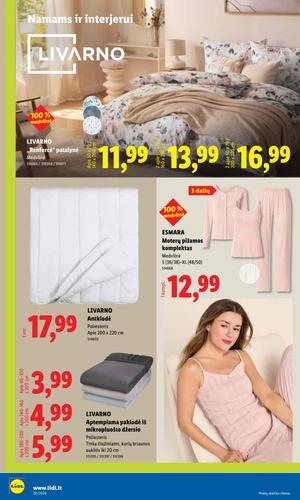 LIDL ne maisto prekių leidinys nuo rugsėjo 14 d.