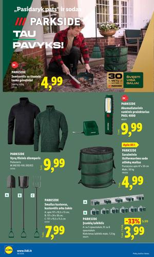 LIDL ne maisto prekių leidinys nuo rugsėjo 14 d.