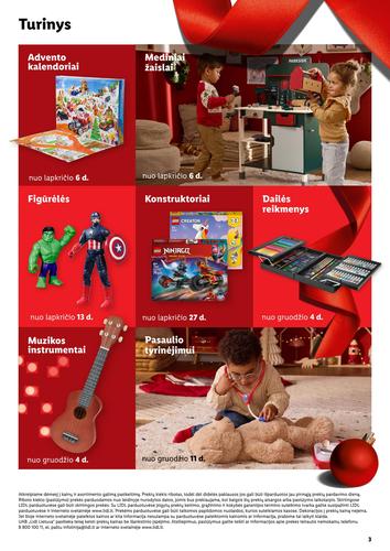 LIDL Žaislų katalogas nuo lapkričio 3 d.