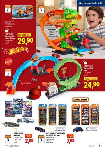 LIDL Žaislų katalogas nuo lapkričio 3 d.