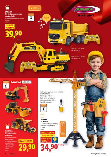 LIDL Žaislų katalogas nuo lapkričio 3 d.